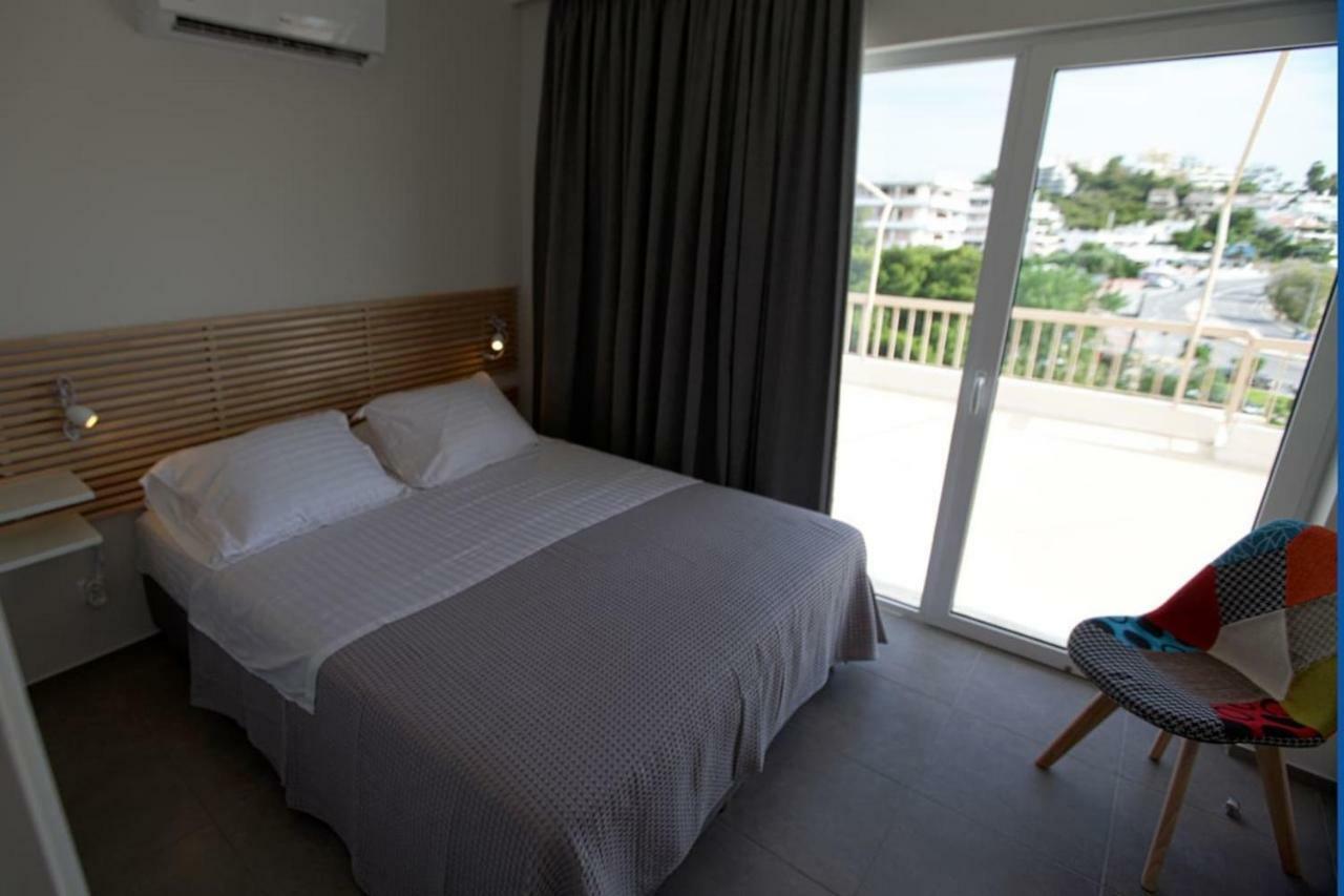 Seaside Renovated Top Floor Apartment Saronida Экстерьер фото